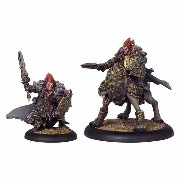 Wolf Lord Morraig Dragoon Solo Circle Hordes Miniature Game Privateer Press