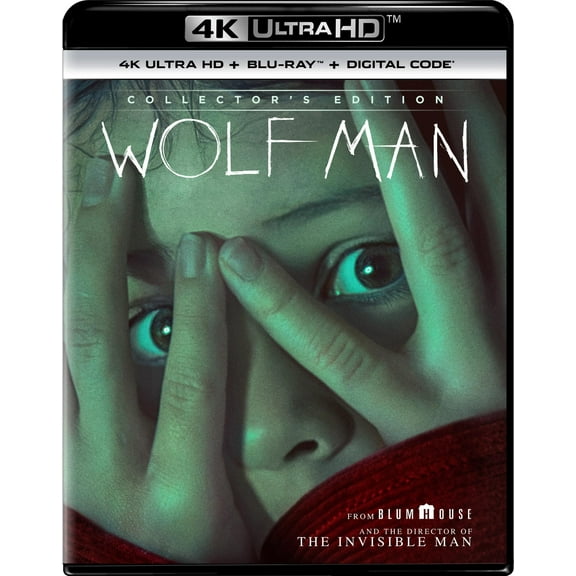 Wolf Man (2025) (4K Ultra HD + Blu-ray + Digital Copy), Horror, Universal
