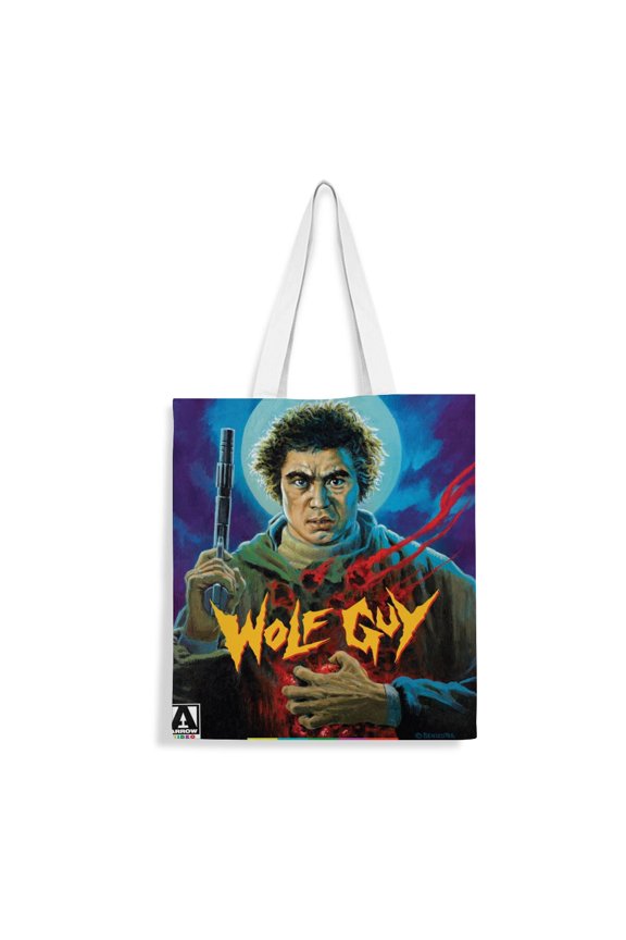 Wolf Man Tote Bag Fans Inspired Gift Lover Shoulder Bag Shopping Canvas Merchandise