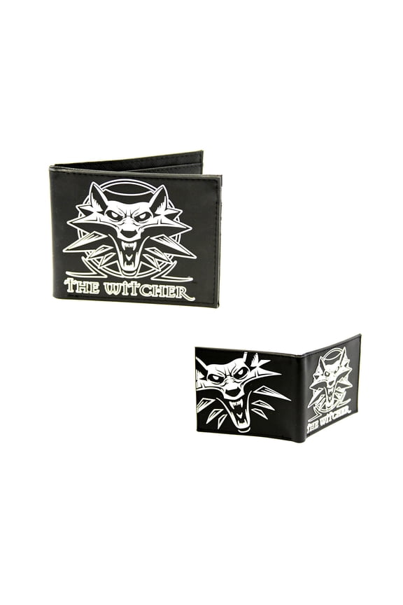 Wolf Medallion - The Witcher 4x5" Bi-Fold Flat Wallet