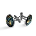 thumbnail image 1 of Wolf Men's Shirt Cufflinks made of Stainless Steel for Formal Attire, 1 of 6