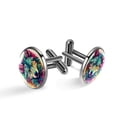 thumbnail image 1 of Wolf Men's Stainless Steel Cufflinks for Formal Attire and Shirt Clip - Elegant Accessories for Business Meetings and Special Events, 1 of 6
