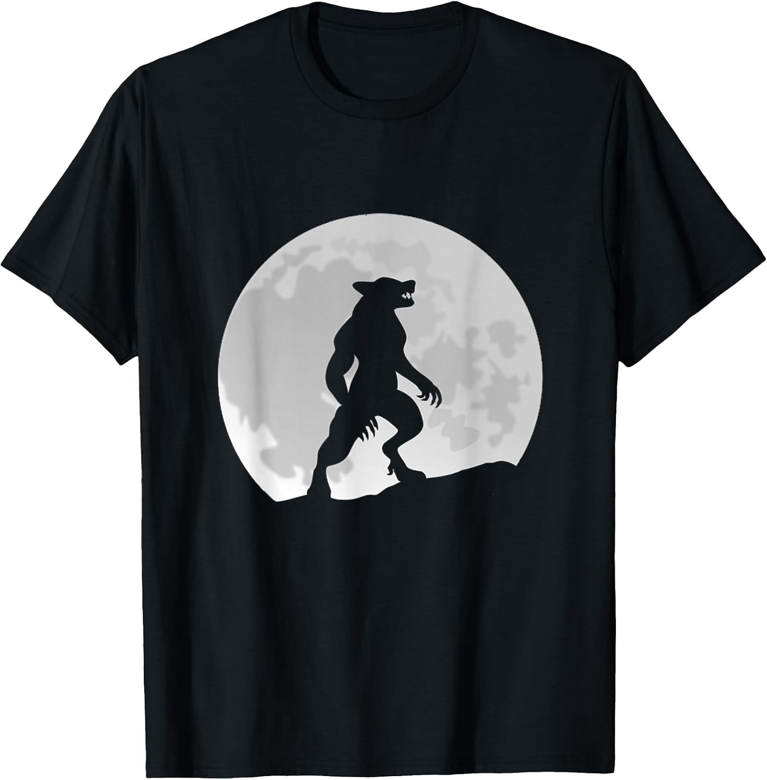 Pet Store Werewolf Wolf Moon Werewolf Graphic Tee - Perfect for Animal Lovers! - Walmart.com