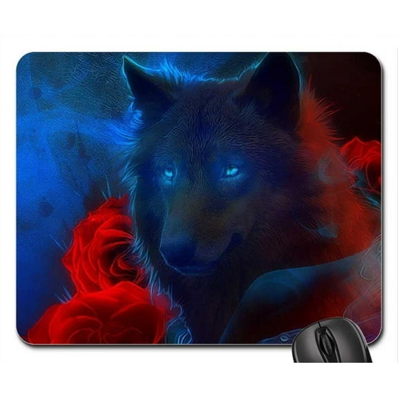 Wolf Mouse pads Gaming Mouse Pad 9.84x7.87 inches