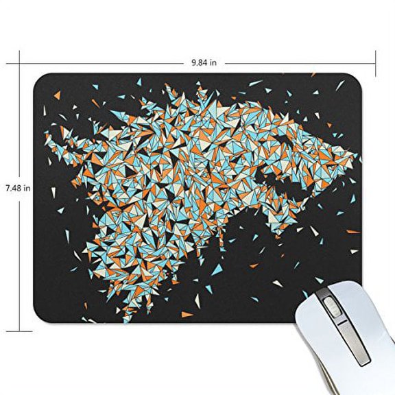 Wolf Mouse pads Gaming Mouse Pad 9.84x7.87 inches