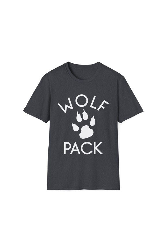 Wolf Pack Family Travels | Mommy And Mes | Father Daughters | National Park | Wolf Unisex Softstyle T-Shirt