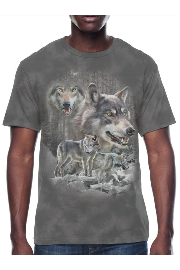 Wolf Pack, Men's & Big Men's Graphic Tee Shirt, Sizes S-3XL