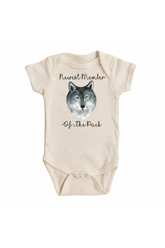 Wolf Pack Newborn Baby Bodysuit