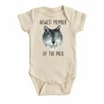 thumbnail image 1 of Wolf Pack Newborn Gift Baby Bodysuit, 1 of 6