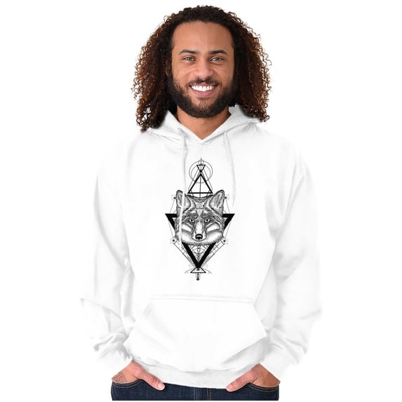 Wolf Pack Triangle Symbol Spirit Animal Hoodie Sweatshirt Women Men Brisco Brands X