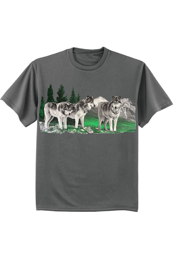 Wolf Pack Wolves Gifts T-shirt Mens Graphic Tee