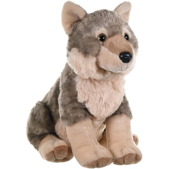 Wolf Plush, Stuffed Animal, Plush Toy, Gifts for Kids, Cuddlekins, 8 Inches