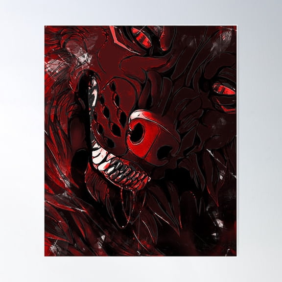 Wolf - Predator King Poster Wall Art, Modern Wall Decor For Living Room Bedroom, 8x12 UNFRAMED