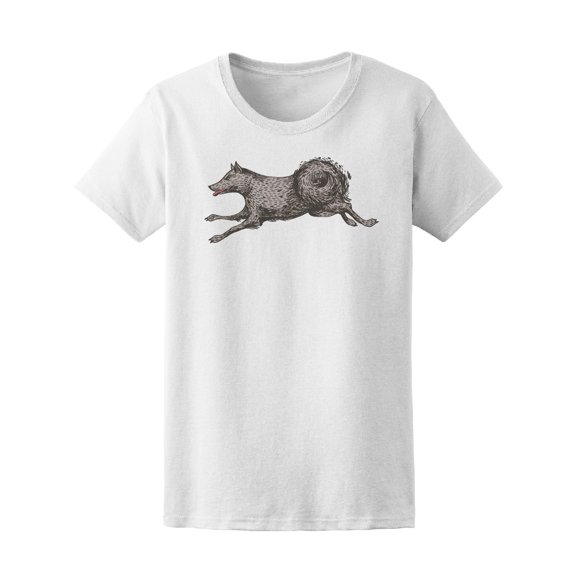 Wolf Running T-Shirt Men -Image by Shutterstock, Male Large