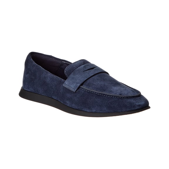 Wolf & Shepherd Coast Suede Loafer, 12, Blue