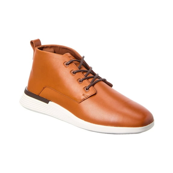 Wolf & Shepherd Crossover Leather Chukka, 11, Brown