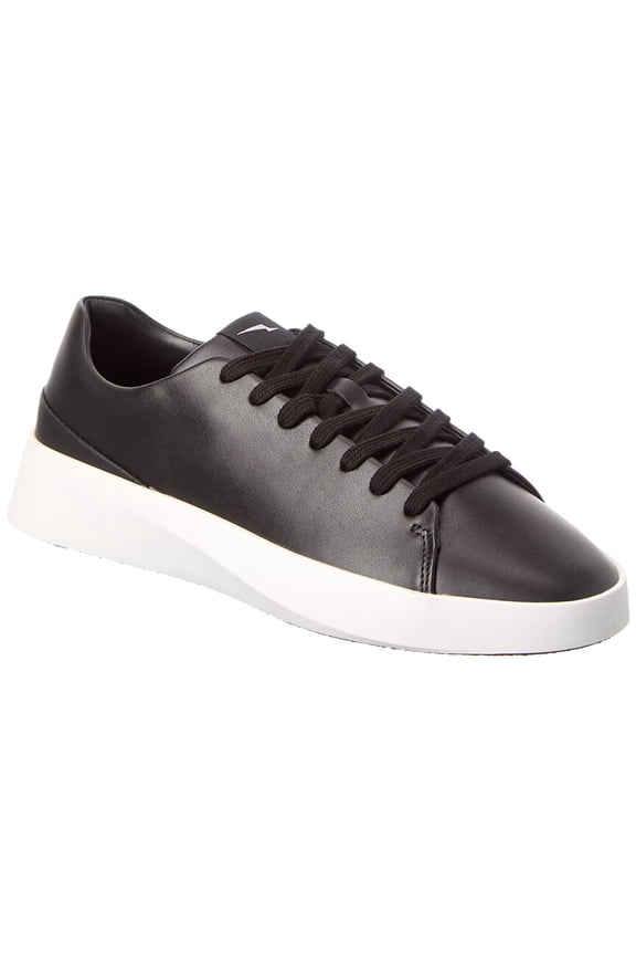 Cruise Lo Leather Sneaker, 8, Black