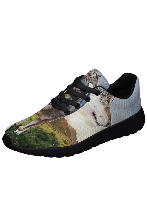Wolf Shoes Sneakers Black Size 11.5