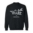 thumbnail image 1 of Wolf Silhouette And Winter  Sweatshirt Men -Image by Shutterstock, Male 5X-Large, 1 of 4