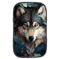 thumbnail image 1 of Wolf Soft and Comfortable Furry Printed Armrest Cover Accessory - 12.5x8.2 Inch, 1 of 6
