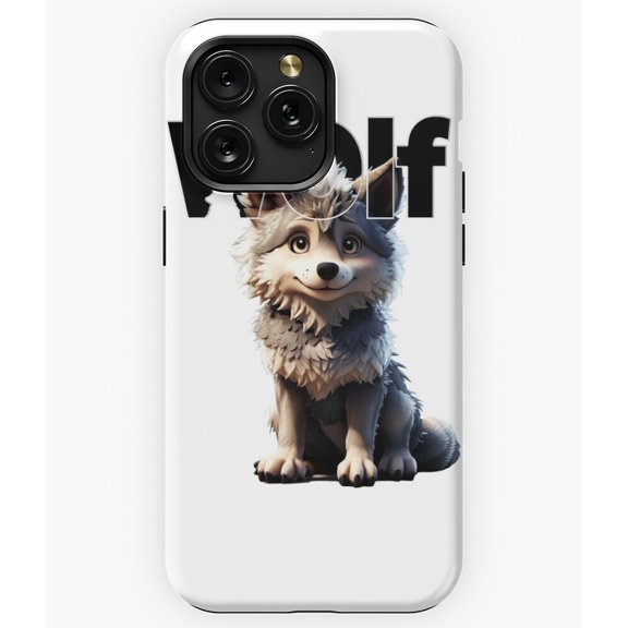 Wolf Spirit Animal Nature Design G338 Phone Case for iPhone17 16 15 14 13 12 11 Pro Max