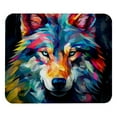 thumbnail image 1 of Wolf Square Desk Mat Mousepad, 8.3x9.8 Inch Non-Slip Rubber Bottom, Printed Gaming Mousepad for Office and Gaming, 1 of 6