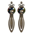 thumbnail image 1 of Wolf Stylish Copper Crown Bookmarks for Readers and Book Lovers - Great Book Mark Gifts and Book Markers for Men and Women, 1 of 5