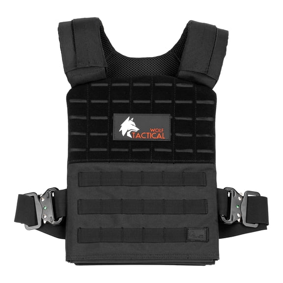 Wolf Tactical Men Weight Vest - Quick-Release Weighted Vest for Strength Training