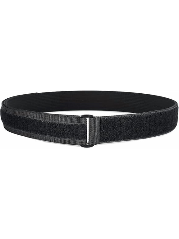 Mens belt - Inner Belt With Loop Liner , Black, S