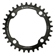 Wolf Tooth 104 BCD Hyperglide+ Chainring - Tooth Count: 34 Chainring BCD: 104