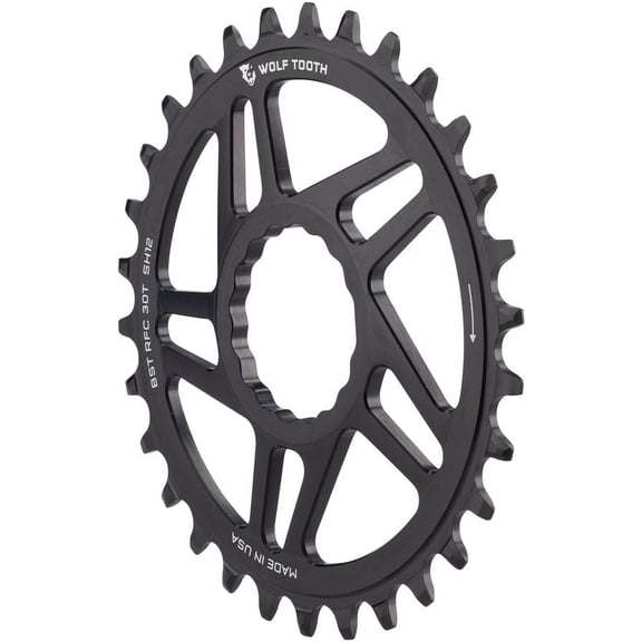 Wolf Tooth RaceFace/Easton Chainring 30t CINCH Direct Mount 12-Speed Aluminum