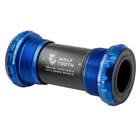 Wolf Tooth BSA Bottom Bracket 24mm Blue