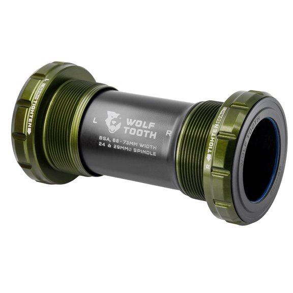 Wolf Tooth BSA Bottom Bracket 29mm Olive