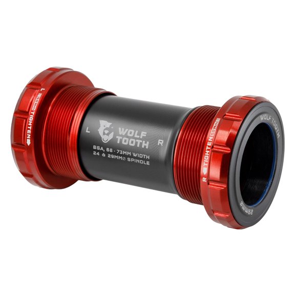 Wolf Tooth BSA Bottom Bracket 29mm Red