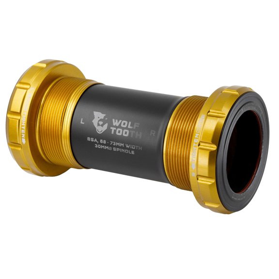 Wolf Tooth BSA Bottom Bracket 30mm Gold