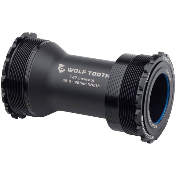 Wolf Tooth Bottom Bracket - T47 Inboard, 85.5/92mm, For 29mm Spindle, Black