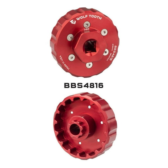 Wolf Tooth Bottom Bracket Tool - BBS4816, 16 Notch, 48mm