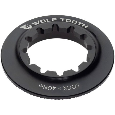 Wolf Tooth Centerlock Rotor Lockring - Internal Spline Centerlock Rotor Lockring - Internal Spline Black