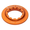 thumbnail image 1 of Wolf Tooth Centerlock Rotor Lockring - Internal Spline Centerlock Rotor Lockring - Internal Spline Orange, 1 of 2