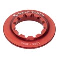 thumbnail image 1 of Wolf Tooth Centerlock Rotor Lockring - Internal Spline Centerlock Rotor Lockring - Internal Spline Red, 1 of 2