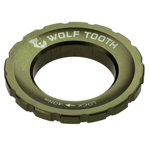 Centerlock Rotor Lockring Raw Silver
