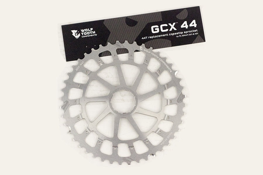 Wolf Tooth Components GCX XX1 Replacement Cog 44T, Silver