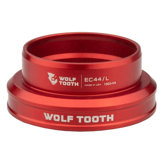 Wolf Tooth Components Performance Headset - EC44/40 Lower Red