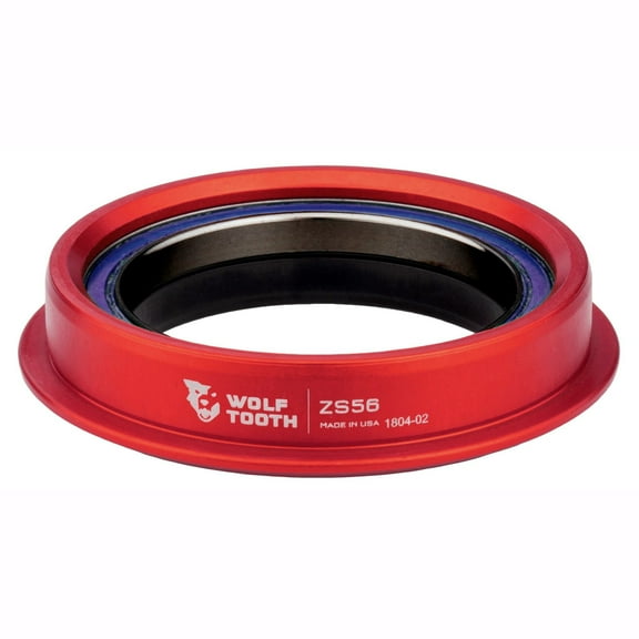 Wolf Tooth Components Performance Headset - ZS56/40 Lower Red