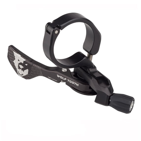 Wolf Tooth ReMote Light Action Dropper Lever with 31.8mm Clamp, for Dropbars
