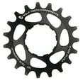 thumbnail image 1 of Wolf Tooth Single Speed Aluminum Cog - 20t, Compatible with 3/32" Chains, Black, 1 of 4