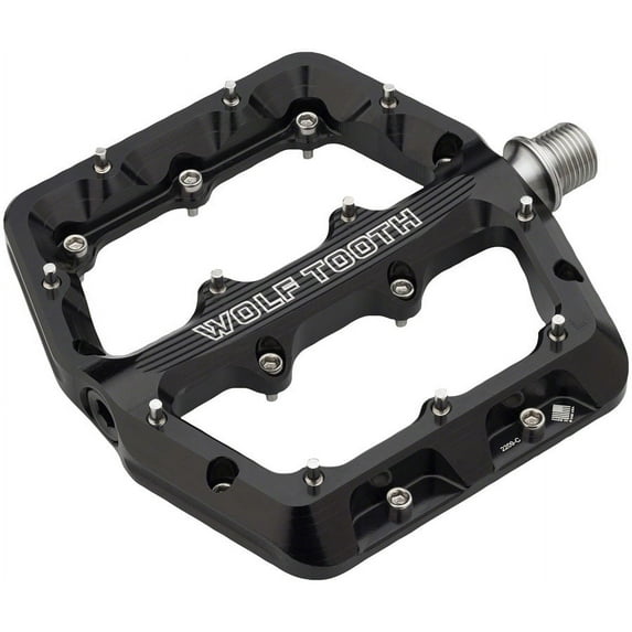 Wolf Tooth Components Waveform Platform Pedal, Large - Black