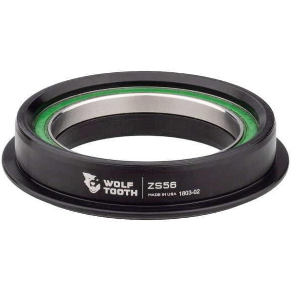 Wolf Tooth Premium Headset - ZS56/40 Lower, Black Stainless Steel Bearings