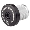 thumbnail image 1 of Wolf Tooth Compression Plug with Integrated Spacer Stem Cap, Black, 1 of 7
