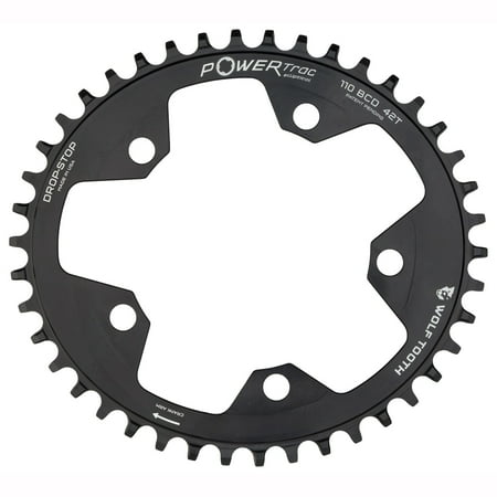 Wolf Tooth Elliptical 110 BCD Chainring - Tooth Count: 38 Chainring BCD: 110